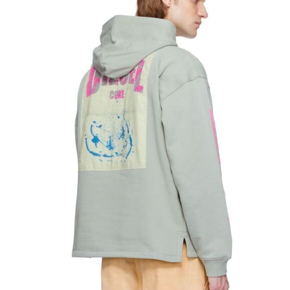 SOLD DIESEL Gray S-Baxt-Hood-R1 Hoodie, size Large, NEW with tags - Picture 6 of 14